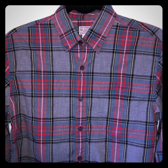 J.Crew Button Up Oxford 100%Cotton Woven - Picture 1 of 5